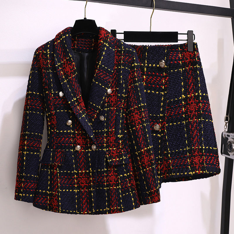 Winter Clothing Ladies - Abito coreano da donna in tweed