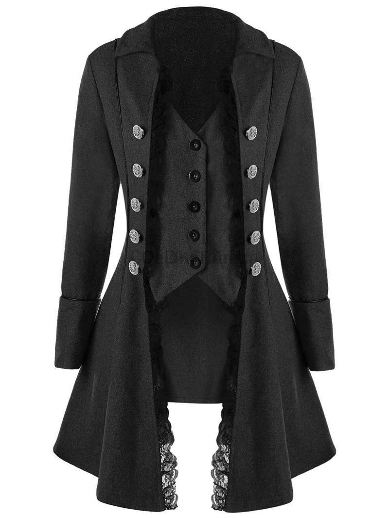 Winter Clothing Women'S - Giacca invernale da donna Corsetto gotico