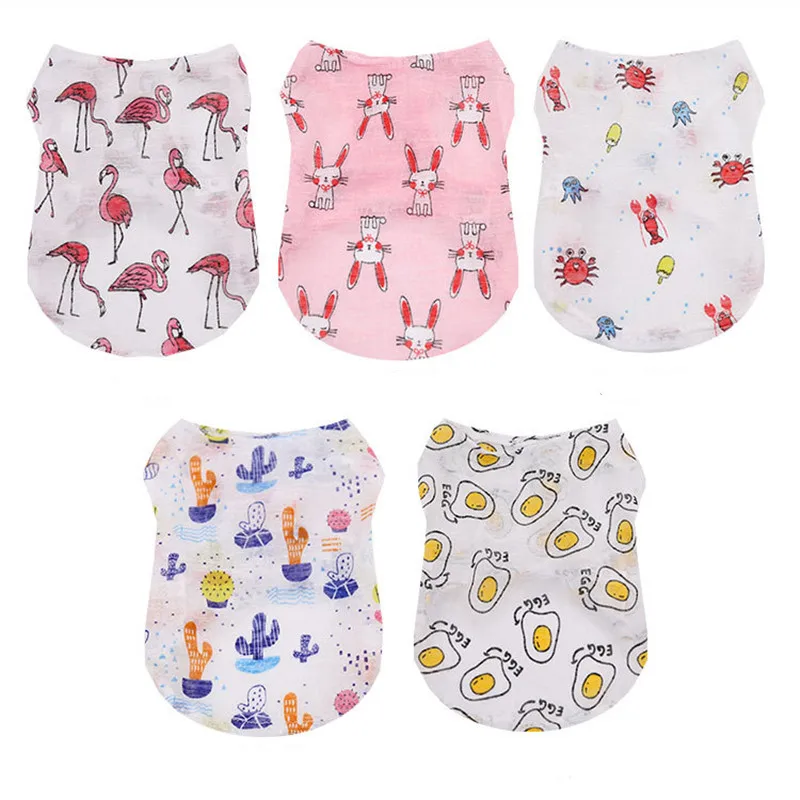 Winter Clothing For Dogs - 5 colori estate adorabile cartone animato