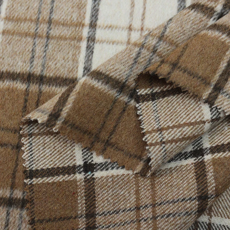 Winter Clothing Women'S - Tessuto in Lana Vintage a Quadri