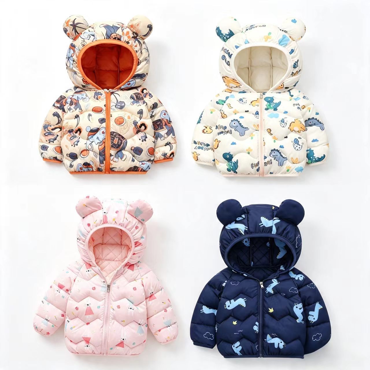 Winter Clothing Baby - Cappotto per Bambini Giacca Cartoon per