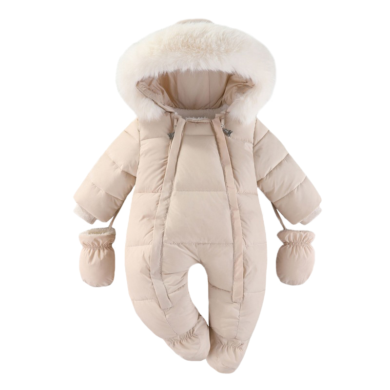 Winter Clothing Baby - Pagliaccetto invernale per neonato con guanti