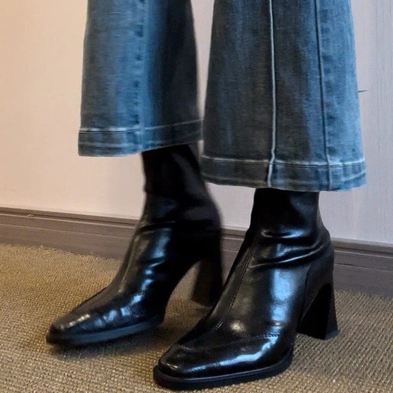 Winter Clothing Ladies - Stivaletti da donna con tacco alto
