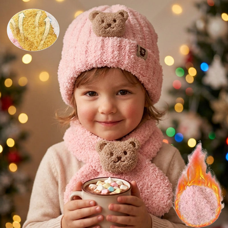 Winter Clothing Baby - 1-10 Pezzi Set Cappello e Sciarpa