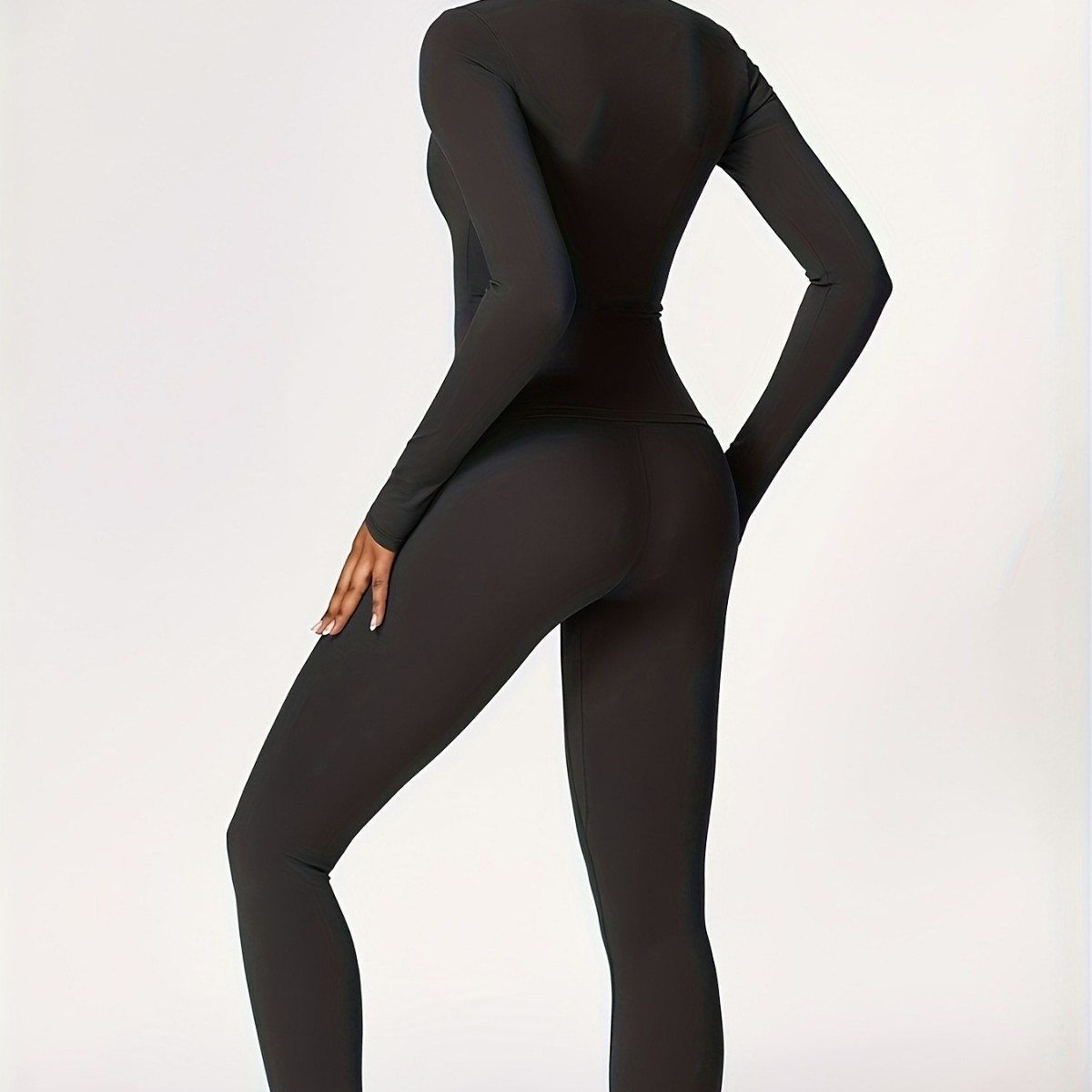 Tuta da yoga aderente a manich - Winter Clothing Women'S recensione e prezzo