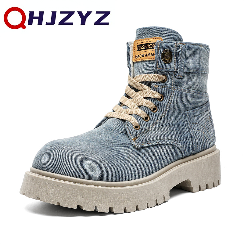 Stivali da Uomo in Denim, Stiv - Winter Cloth recensione e prezzo