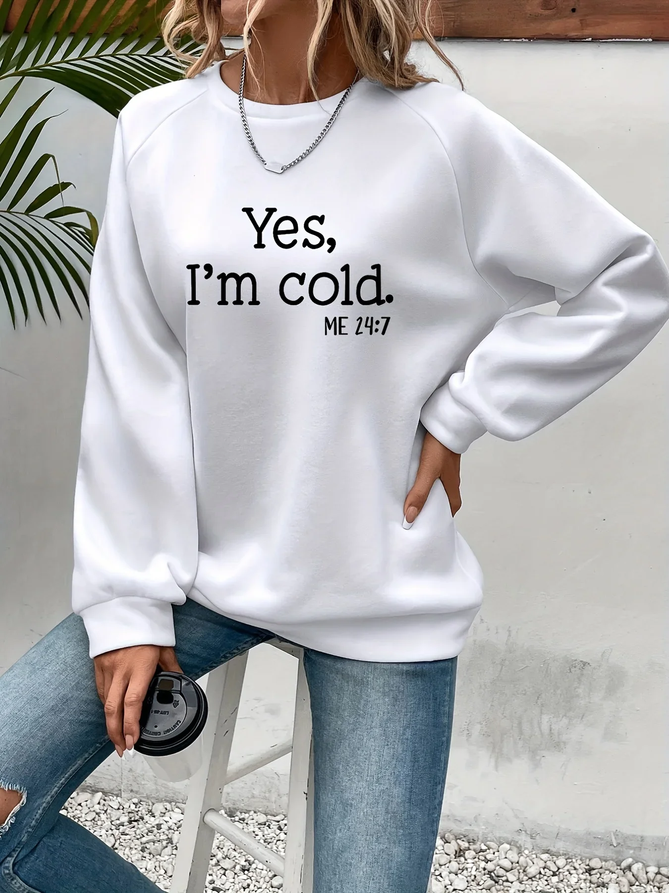 Felpe stampate con lettere Yes - Winter Clothing Trends For Women recensione e prezzo
