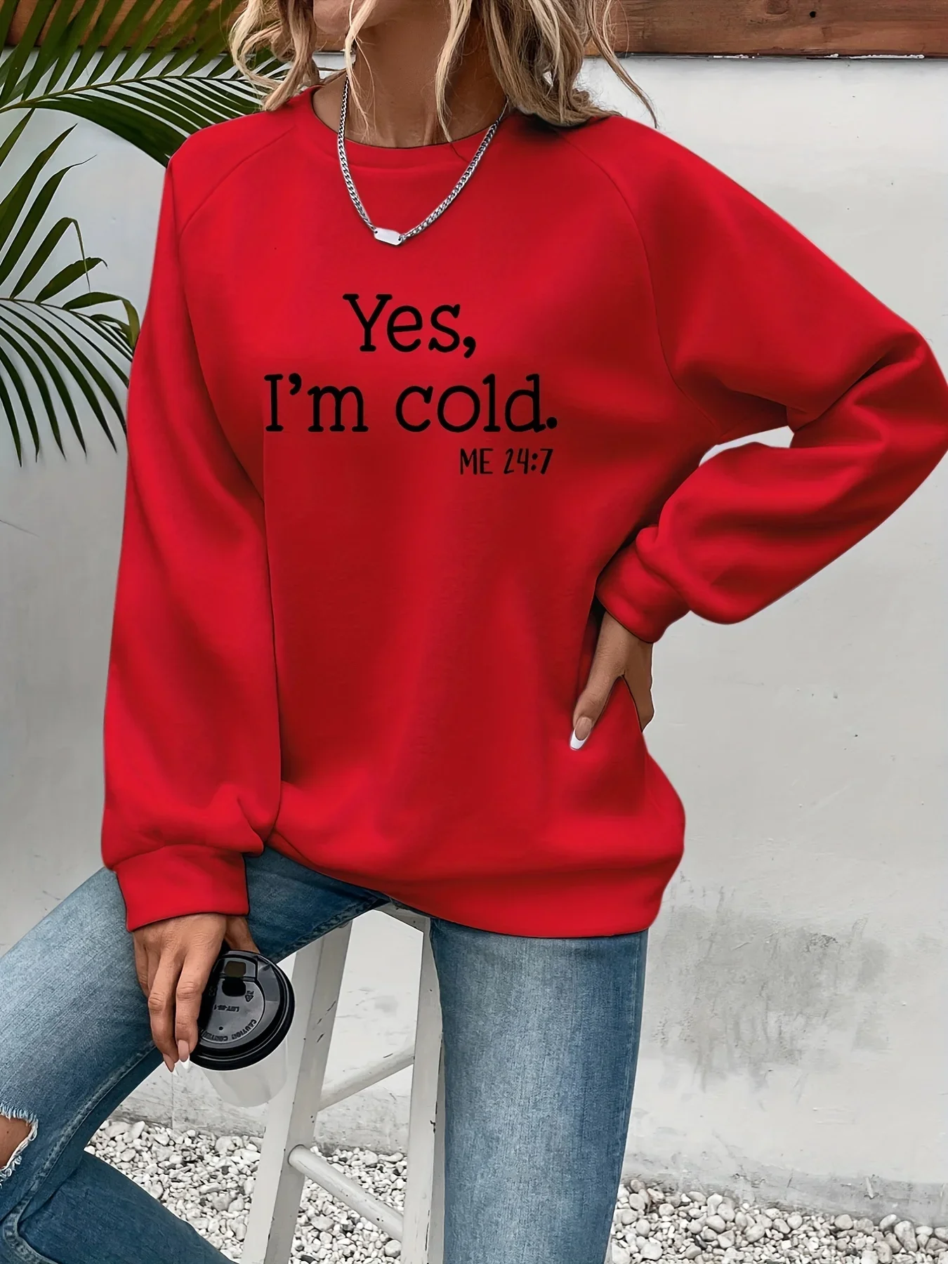 Felpe stampate con lettere Yes - Winter Clothing Trends For Women recensione e prezzo